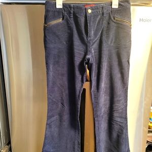 Bellbottom corduroy Navy pants